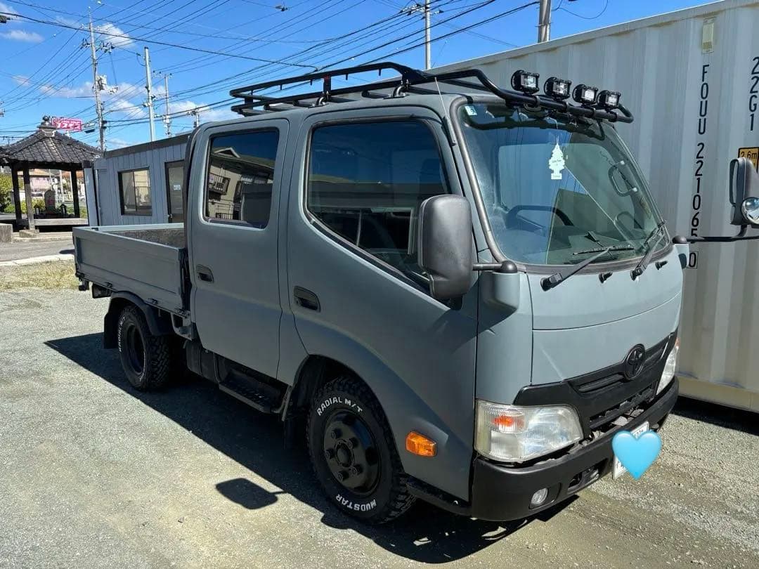 トヨタ ダイナトラック Ｗキャブロングシングルジャストロ リフトアップ ４ＷＤ ５ＭＴの中古車グーネット中古車