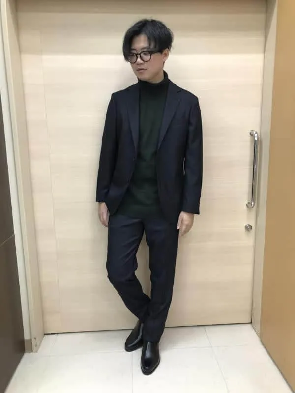 メンズオフィスカジュアル秋冬セットアップのおすすめ！インナーも合わせてビジネス・オフィス・スマートカジュアル専門通販