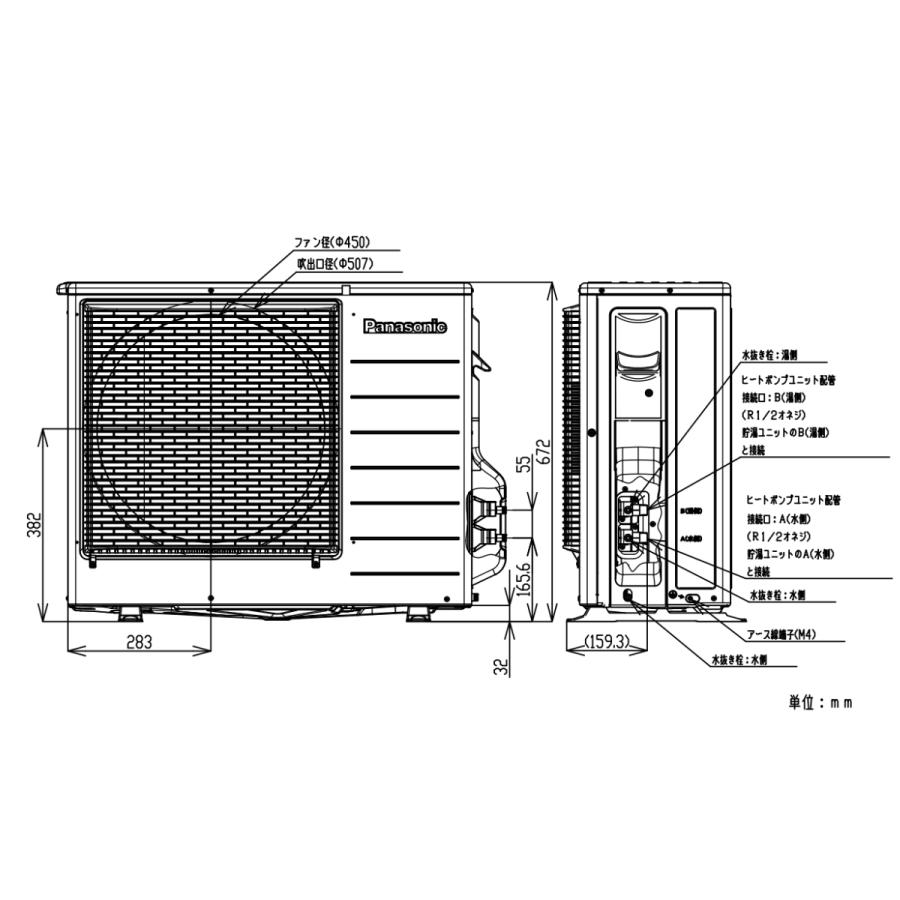 パナソニック エコキュート マルチリモコン エコキュート リモコンの寸法を教えてください。 - 電気給湯機器 - Panasonic