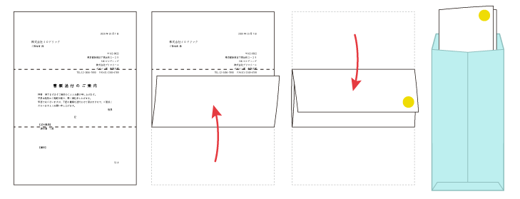 封書の書き方：封筒の表書き・裏書き、便箋の折り方などのマナーと豆知識「年賀状・暑中見舞いドットコム」