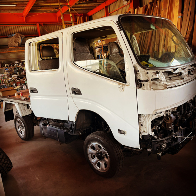 オーバーテック リフトアップフルキット 5インチアップ トヨエースダブルキャブ ダイナダブルキャブ KDY281 4WD