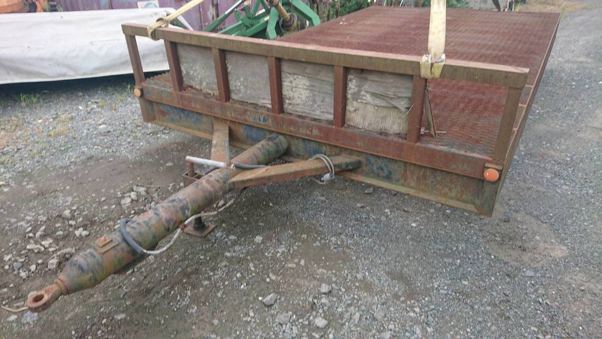 タミヤ 1 14 トレーラー 自作フラットベッド セミトレーラー 1 14 2 軸トラクターフラットベッド