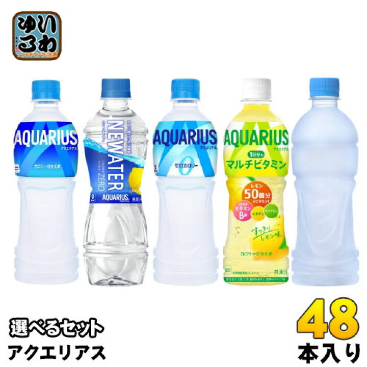 アクエリアス 1日分のマルチビタミン PET 500ml×24本