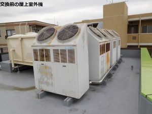 ビルの屋上の室外機の写真素材FYI03156048ストックフォトの Qlean Market キュリンマーケット