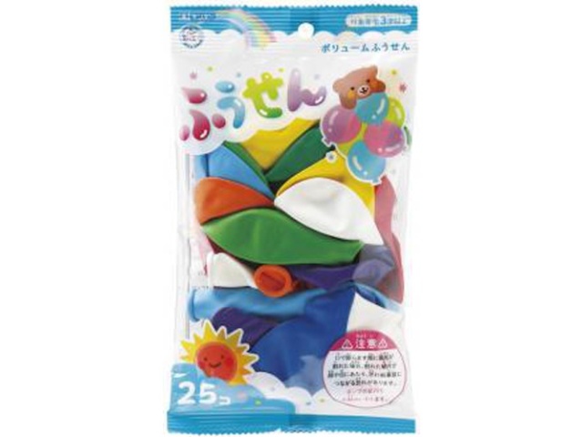 天然ゴム風船 10インチ スマイル柄 ワンタッチバルブ・糸付～風船 イベントグッズ・パーティーグッズ