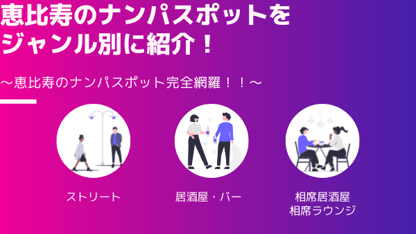 恵比寿横丁でのナンパ方法を解説！有名ナンパスポット攻略法 | れんすけブログ