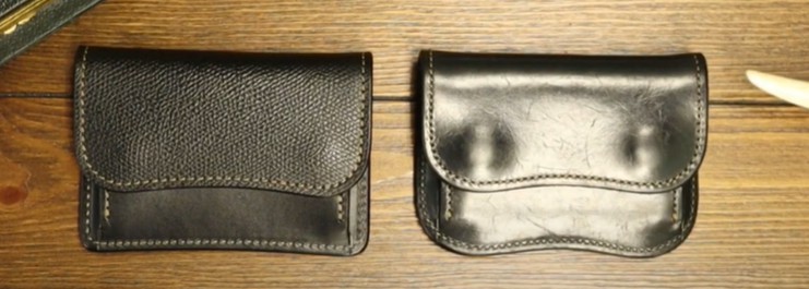 ワイルドスワンズ タング WILDSWANS のミニ財布「タング Tongue」６年モノのエイジング感