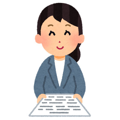 商談をしているビジネスマンの可愛いイラスト無料で使えるイラストサイト – フリー素材Illustrator Factory