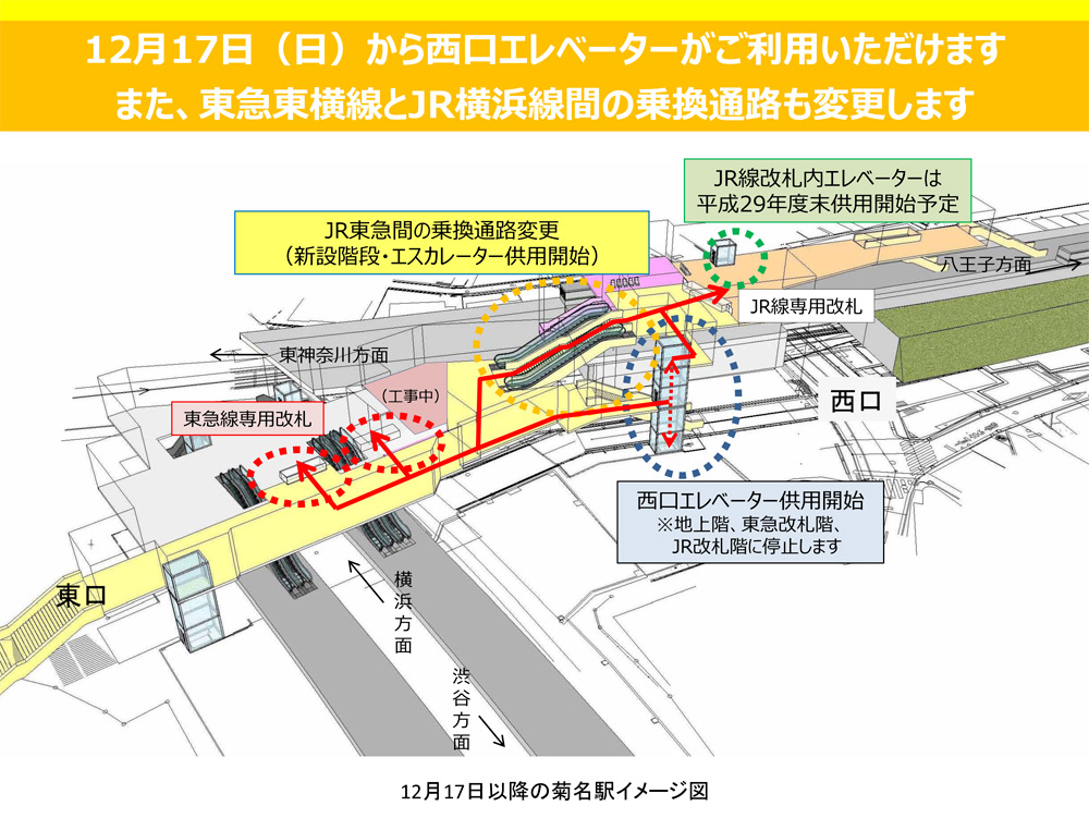 菊名駅から新横浜駅(2022年10月29日) 鉄道乗車記録(鉄レコ・乗りつぶし) by トレインさん