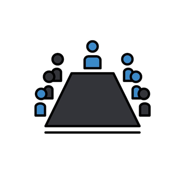 ビデオ会議・オンラインミーティング・ウェブセミナー アイコンイラスト イラスト素材7737371- フォトライブラリ