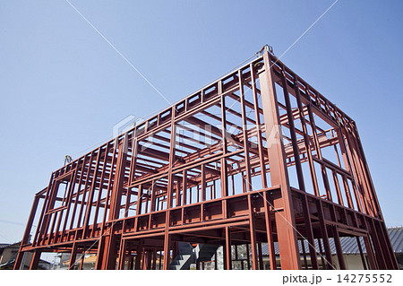 施工例マンション・ビル・倉庫:: 鉄骨中二階増設工事