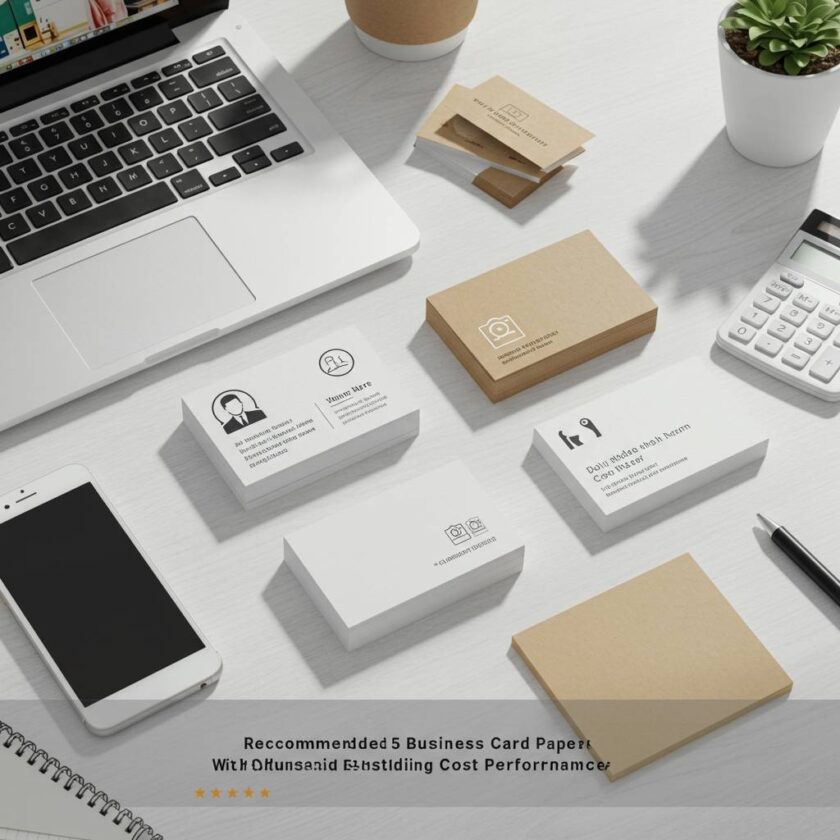 プリンターで名刺印刷 用紙のおすすめは？A4クリアカットや和紙、透明も │ プリンター・インクGメン