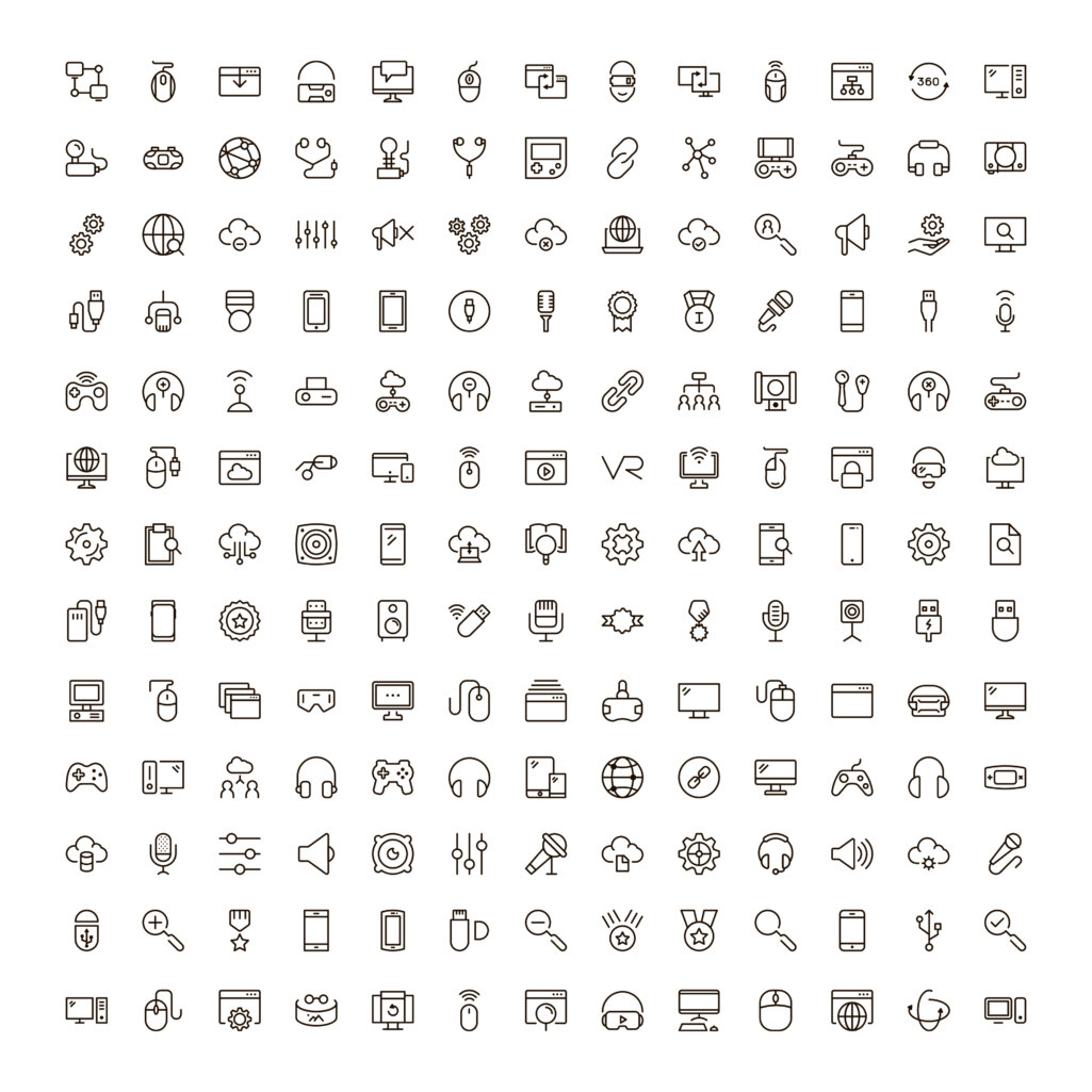 カスタマーサービスやオペレーターを表現した人物のピクトグラムのイラスト素材288996203- イメージマート