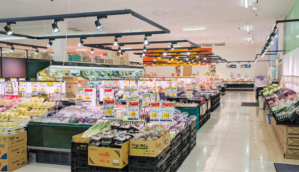 青果コーナー売り場レイアウトなら株式会社 メッサ