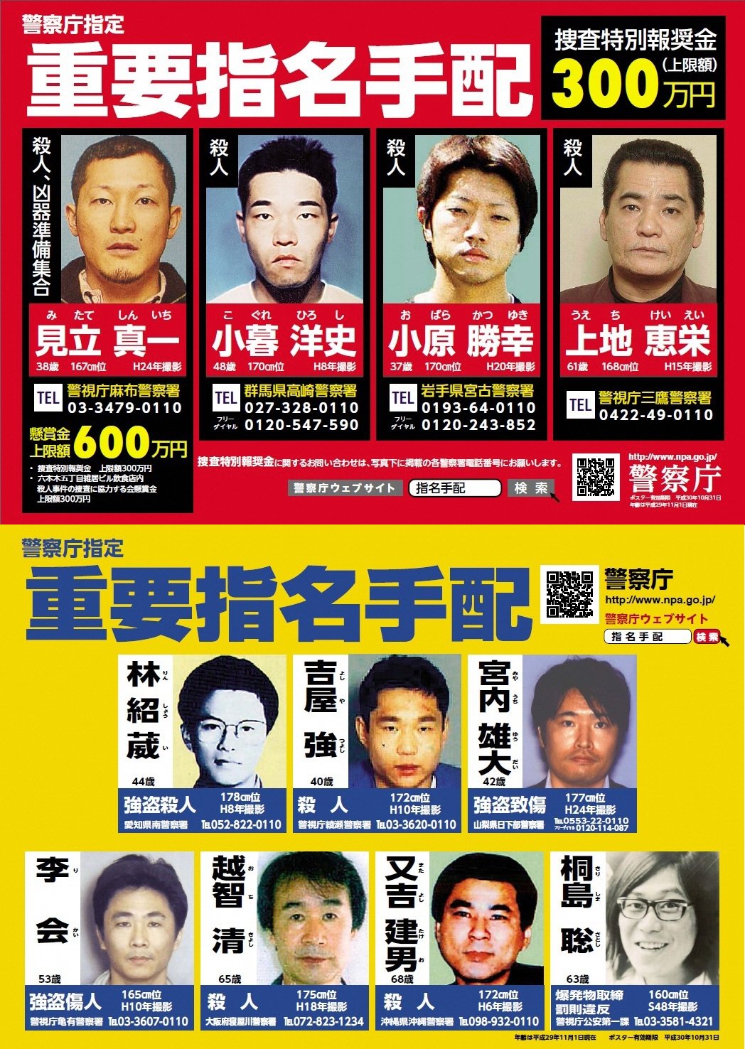 AIが予測した「指名手配」今の顔を公開 “写真加工アプリ”との