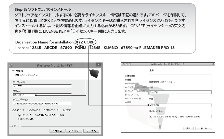 大判プリンター PosterArtist ライセンス認証について
