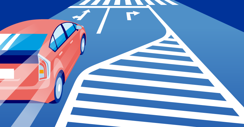 安全地帯の側方を通過するとき神戸で交通安全を願う社労士のブログ