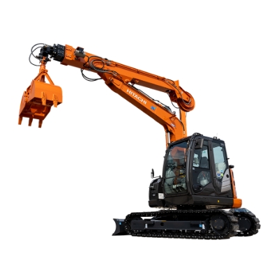 日立建機ZX225USR テレスコクラム作業 - YouTube