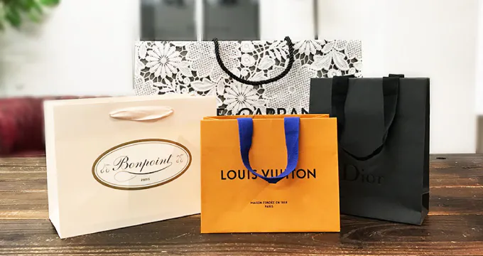 ハイブランド紙袋 ショッパーまとめ売り - メルカリ