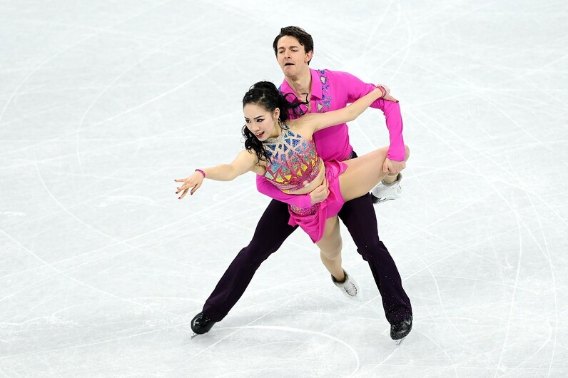 北京五輪代表に選出された（左から）鍵山優真、宇野昌磨、羽生結弦、坂本花織、樋口新葉、河辺愛菜、小松原美里、小松原尊（撮影・小海途 良幹）― スポニチ