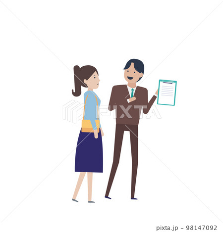 キャッチセールス」の画像素材 写真・イラスト- イメージマートimagemart