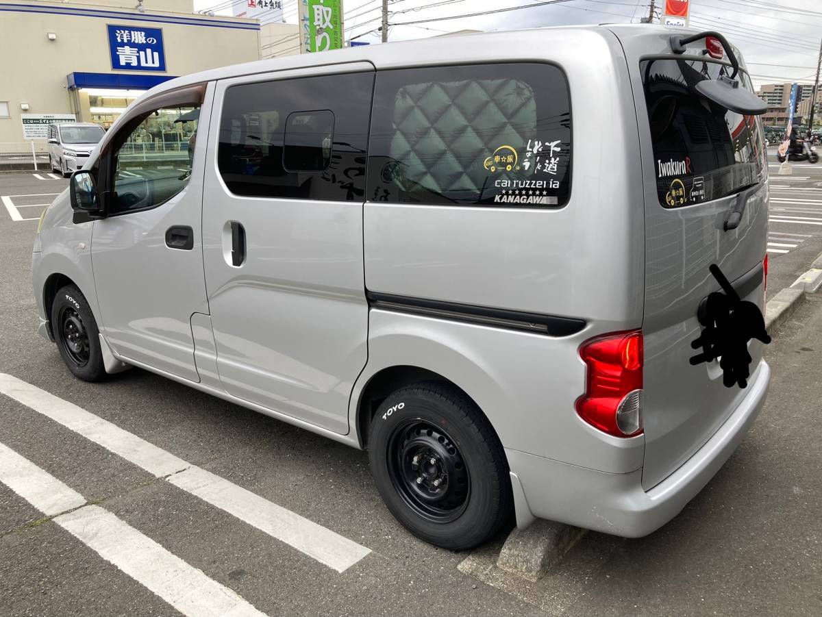 日産NV200バネットをLINE-X塗装でカスタム！飾らないクラシカルなバンスタイルがよく似合います♪LINE-X Auto Japan