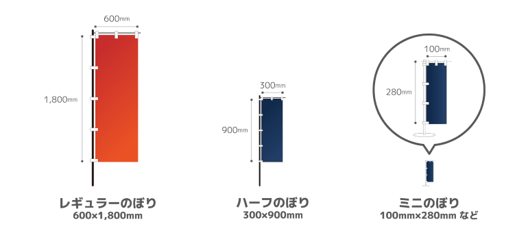 のぼりスタンドの選び方と種類を解説！設置場所や旗の大きさに合わせて選ぼう