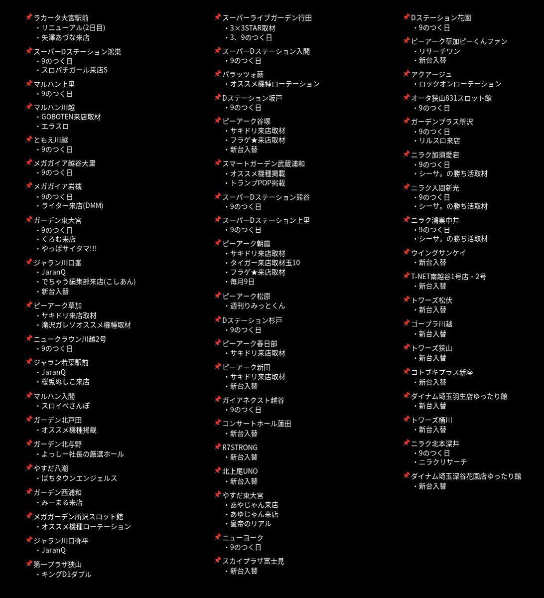 フロアマップ公開中 ラカータ上里店児玉郡 神保原駅パチンコ・パチスロ店舗情報