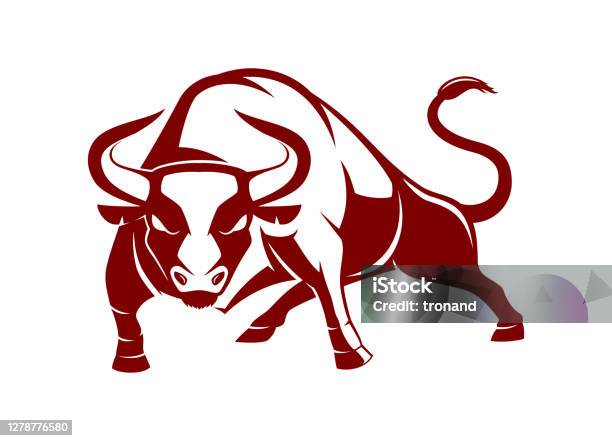 手書き風の牛ロゴ