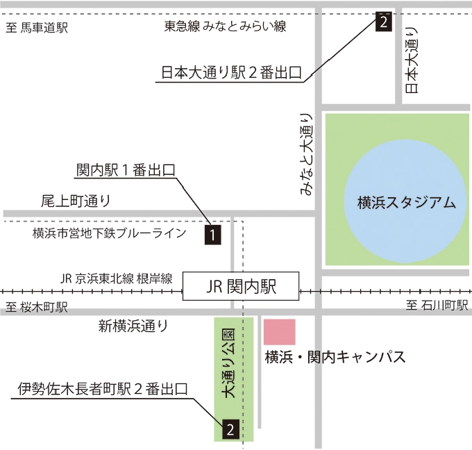 関内駅 北口(西)」(横浜市中区--〒231-0017)の地図/アクセス/地点情報 - NAVITIME