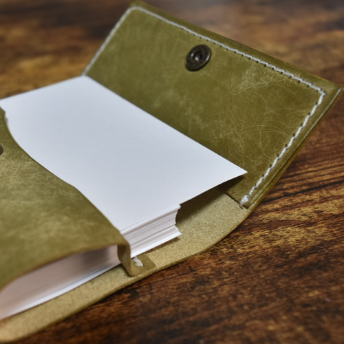 名刺入れ メンズ かぶらない おしゃれ 40代 30代後半 革 変わった名刺入れ おしゃれ おすすめ 名刺入れ ブランド 印象 ハイブランド 所作 名刺交換カードケース 象革 エレファントレザー ワシントン条約 青木鞄 2495目々澤鞄バッグ販売一筋７４年