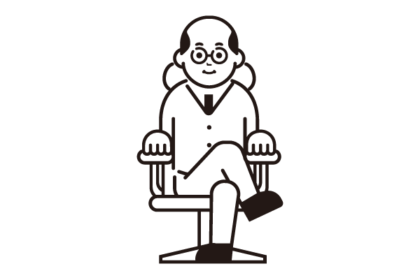 社長 男性 のイラスト商用可・フリーイラスト素材ソコスト