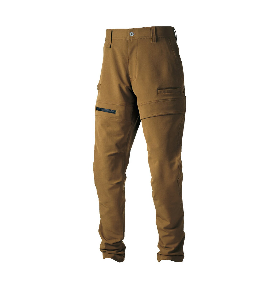 虎 和柄 裏地付きコットンワイドパンツ:ブラック 虎 和柄 裏地付きコットンワイド