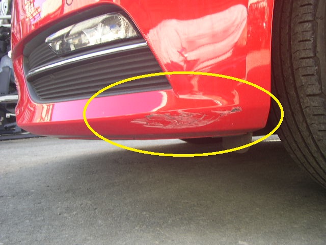 車の傷 リアバンパーを自分で修理！工程①水研ぎ下地編