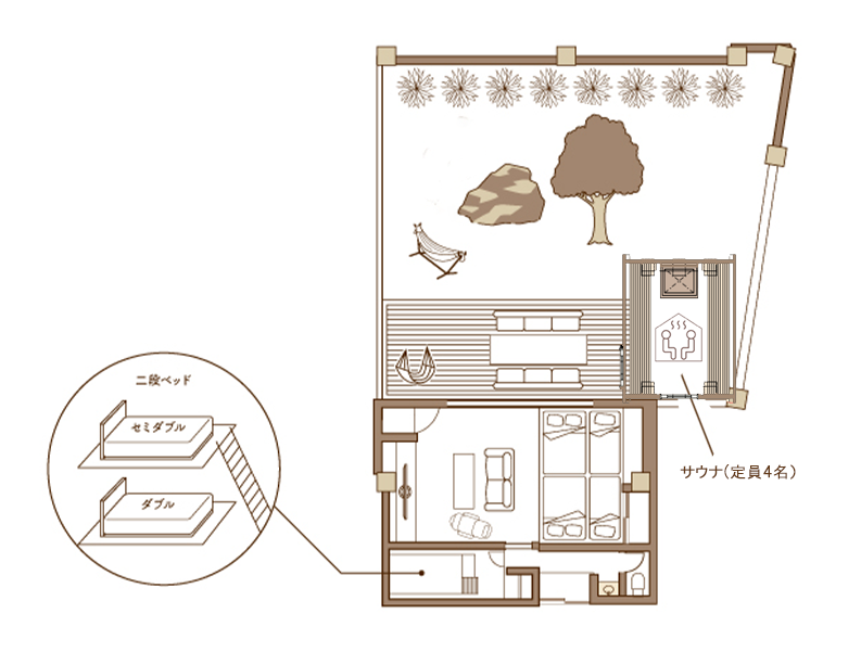 New Open!! アンダピングはグランピングをテーマにした体験型ホテル