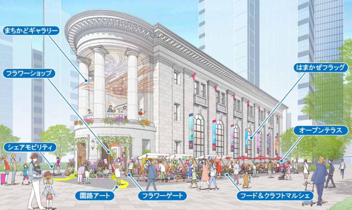 人、物、文化の交差点 旧第一銀行横浜支店 新施設オープン：東京新聞デジタル