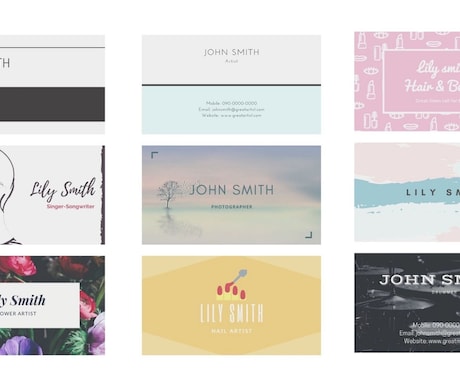 新しいこと始めるあなたに！個性的な名刺作成します 個人~法人まで☆ラインアートベースの名刺をデザインしますココナラ