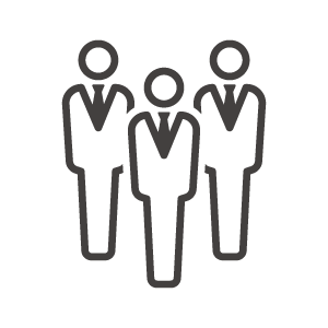 会社員・ビジネスマングループのアイコンフリーのアイコンイラスト素材 icon-pit