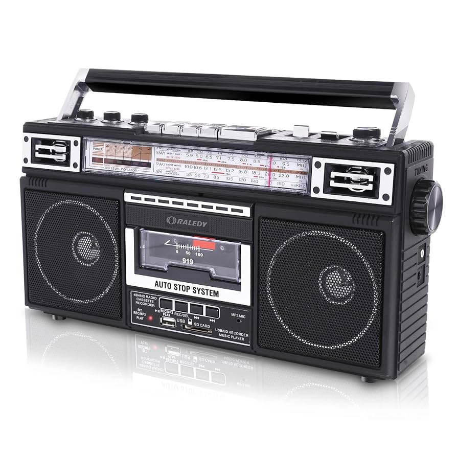 1980年代のラジカセを再現したBluetoothスピーカー「RepliTronics」インターネットコム