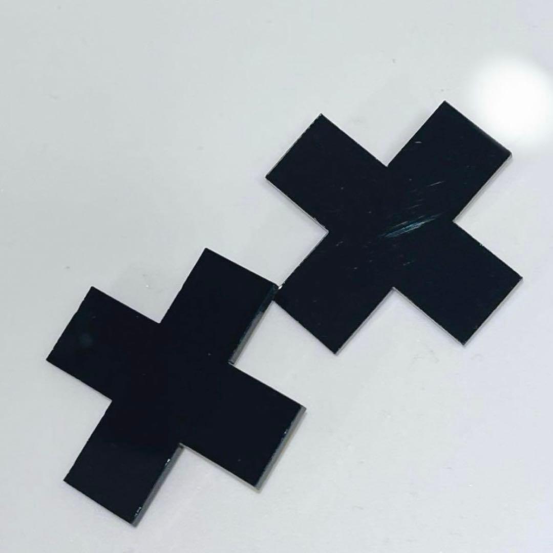 AmazonLiberte555 ばってん バッテン ヘアピン 水色 サブカル サブカル地雷 地雷系 サブカル系 量産型ホワイトLiberte555ヘアピン 通販