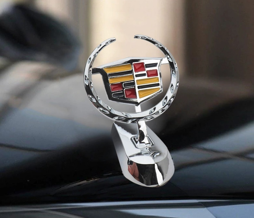 キャデラック エンブレム スワロフスキー キャデラックのエンブレムデコeternity ＆ ベンガルキャット LOLO