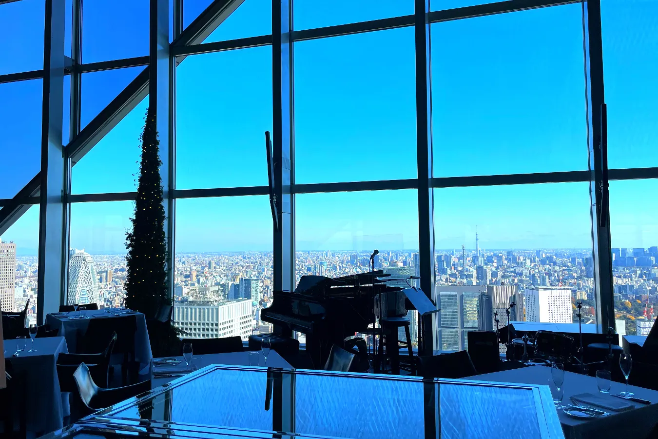 新宿のレストラン パークハイアット東京 ニューヨークグリル NEW YORK GRILLアジアのきらめくホテル