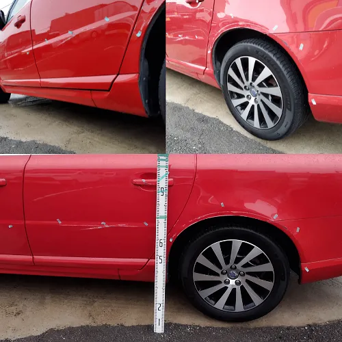 ボルボの板金塗装・キズやへこみの修理は沖縄No.1板金 塗装ショップ ガレージハウス 車の修理 キズや凹み の方は当社にお任せ。対応エリアは那覇市、宜野湾、浦添市、名護市等沖縄全域