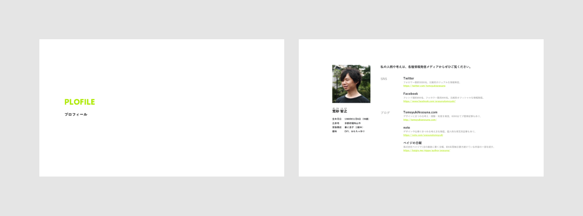 入門 はじめて作るポートフォリオの「自己紹介」 書き方とデザイン・レイアウトの参考例をご紹介- めがねんちblog