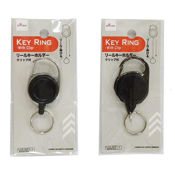 スマートリールキーホルダー 黒 公式 ≪１個からお届け≫Can☆Doネットショップ