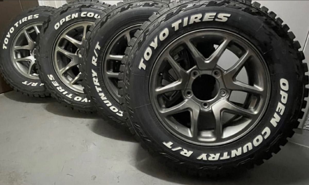 OPEN COUNTRY 数量限定 新品 オープンカントリー RT トーヨー ジムニー JA11 JB23 JB64 16インチ タイヤホイールセット185 85R16 ホワイトレター : アラジンホイールズ - 通販 - Yahoo!ショッピング
