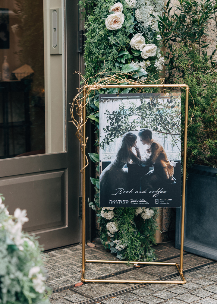 アクリル ウェルカムボード セット コッパースタンド ゴールドスタンド 結婚式 ウェディング サロン 看板 : アナザークルーウェディング - 通販- Yahoo!ショッピング