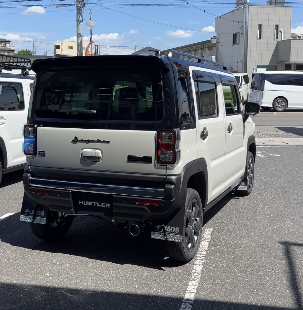 カッコ可愛い ダムドハスラーカラビナ シフォンアイボリーJスタイルカスタム