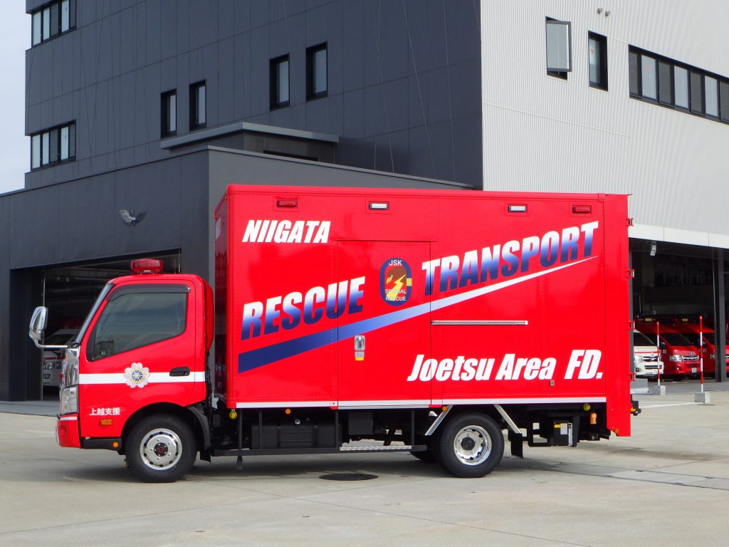 人員輸送車東京消防庁