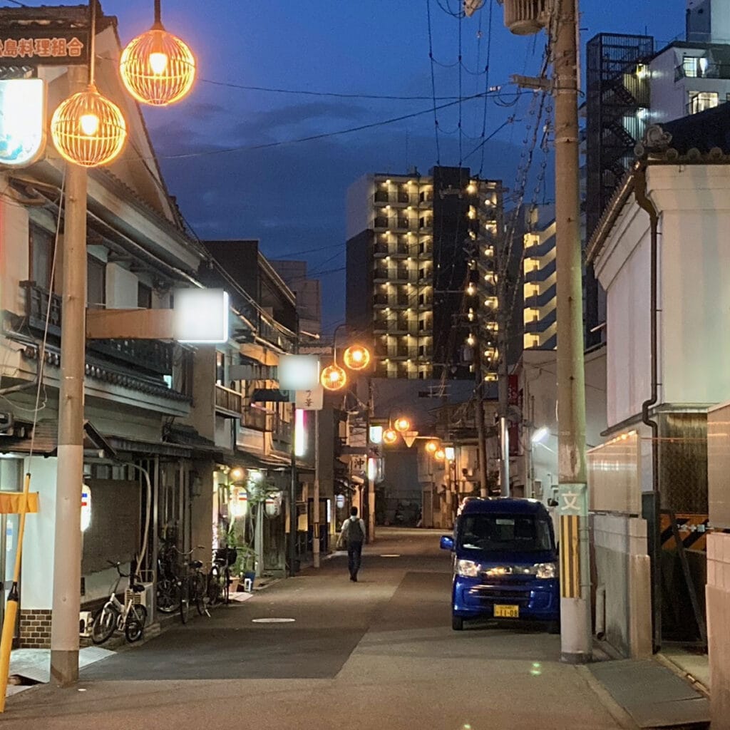 松島新地】遊郭 昼の様子 -